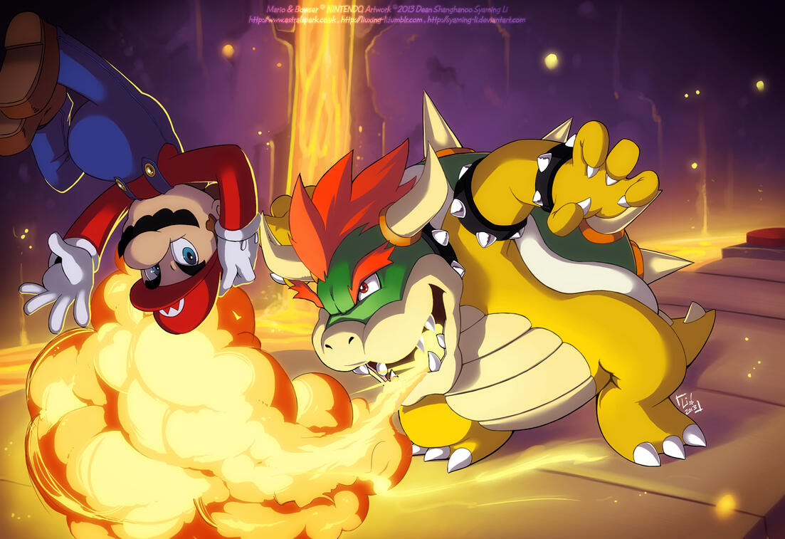 Mario Vs Bowser